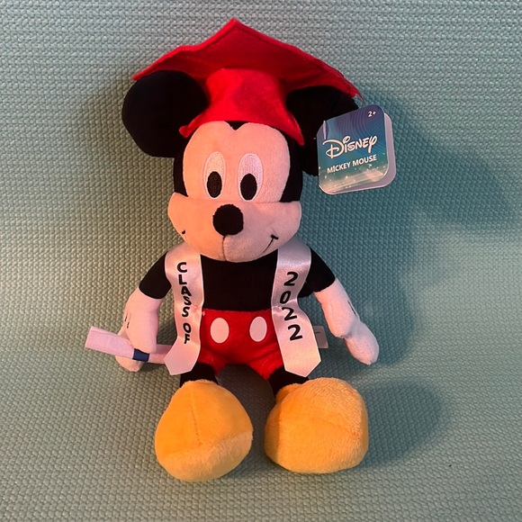 Disney Other - Disney Mickey Mouse Class of 2022 Graduation Plush - New